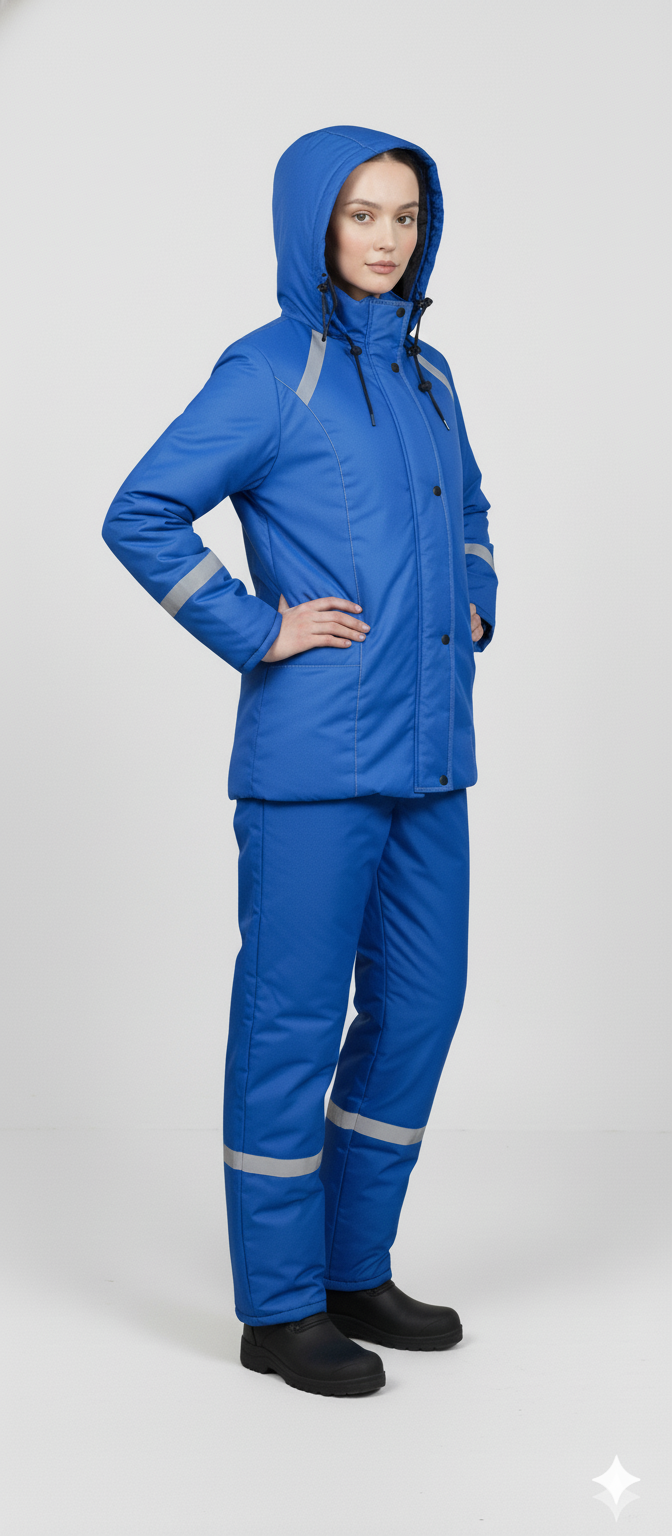 фото Костюм Метелица Альянс женский утепленный василек