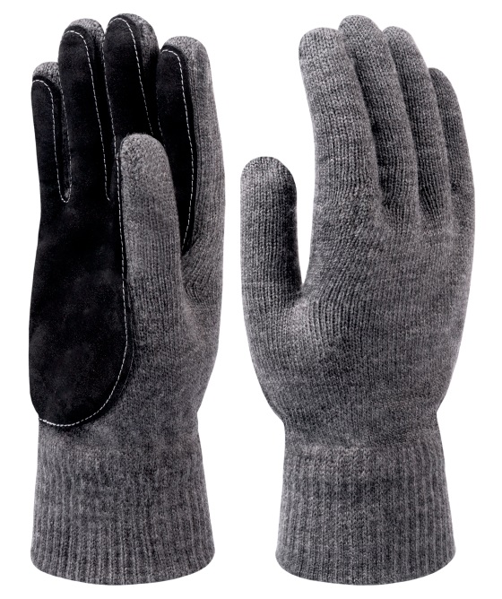 фото Перчатки п/шерстянные Акташ PRO двойные со спилком 