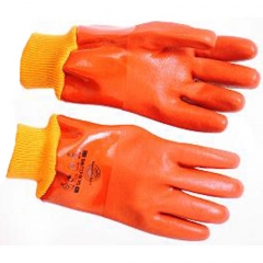 фото Перчатки утепленные ПВХ Винтерле Оранж РП c начесом р 10/ XL