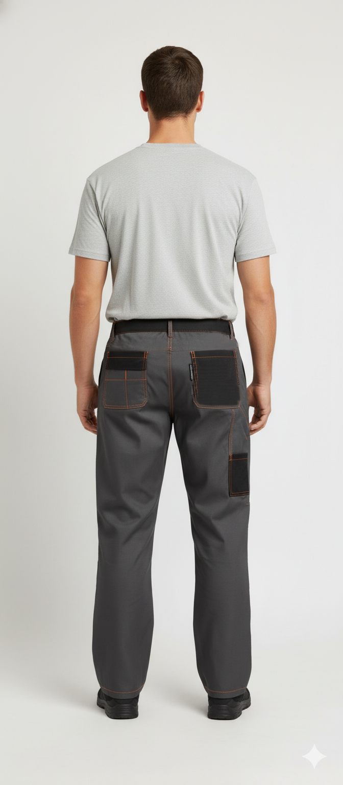 фото Брюки Патриот т.серый/черный 