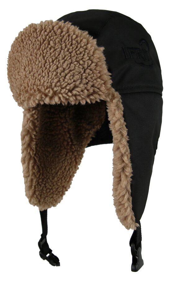 фото Шапка-ушанка IFRITчерная
