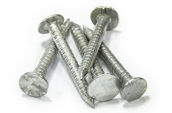 фото Гвозди оцинкованные ершеные 2,5*30/40мм 100шт