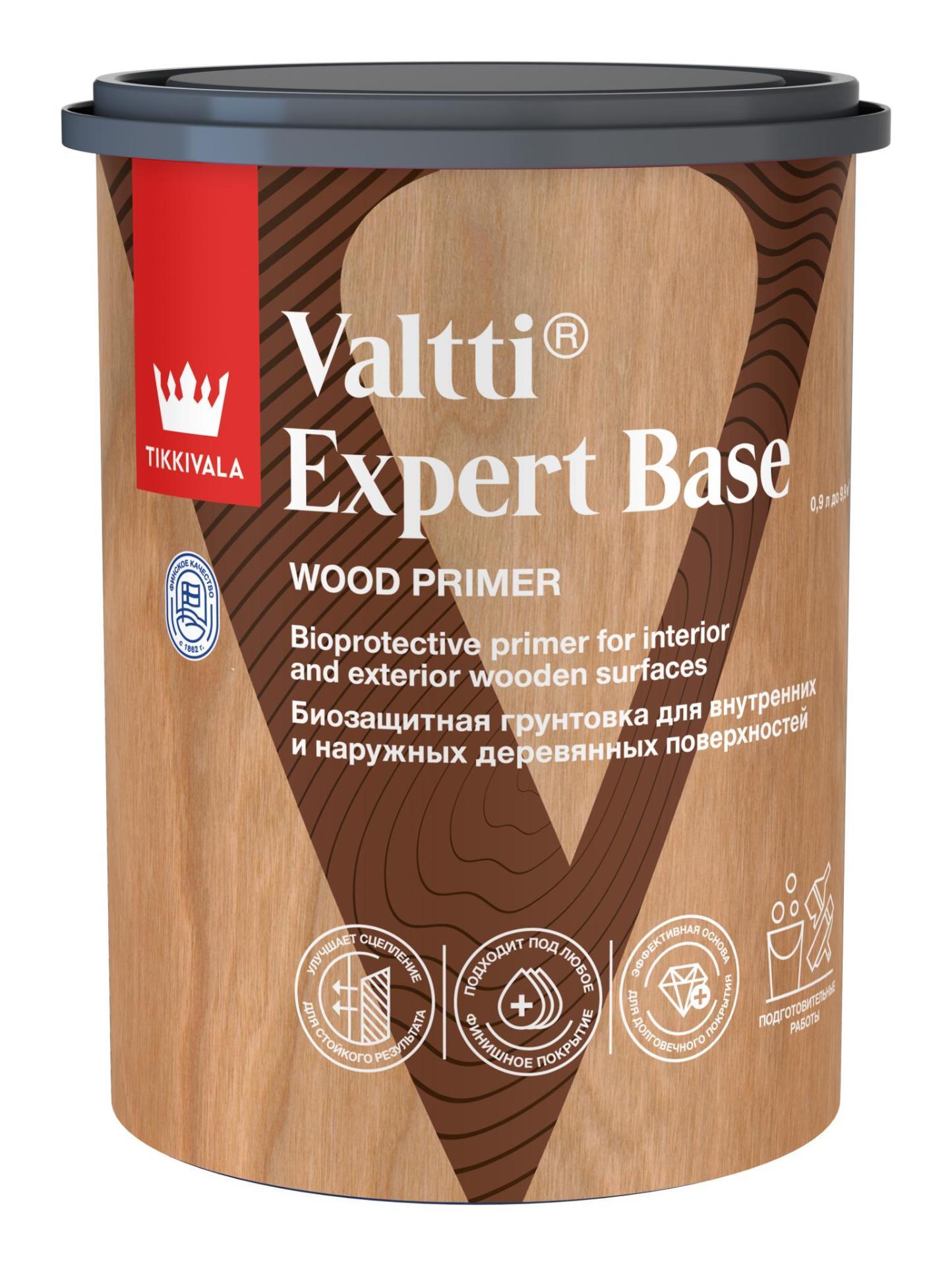 фото Антисептик грунтовочный Valtti Expert Base 0,9л Tikkurila
