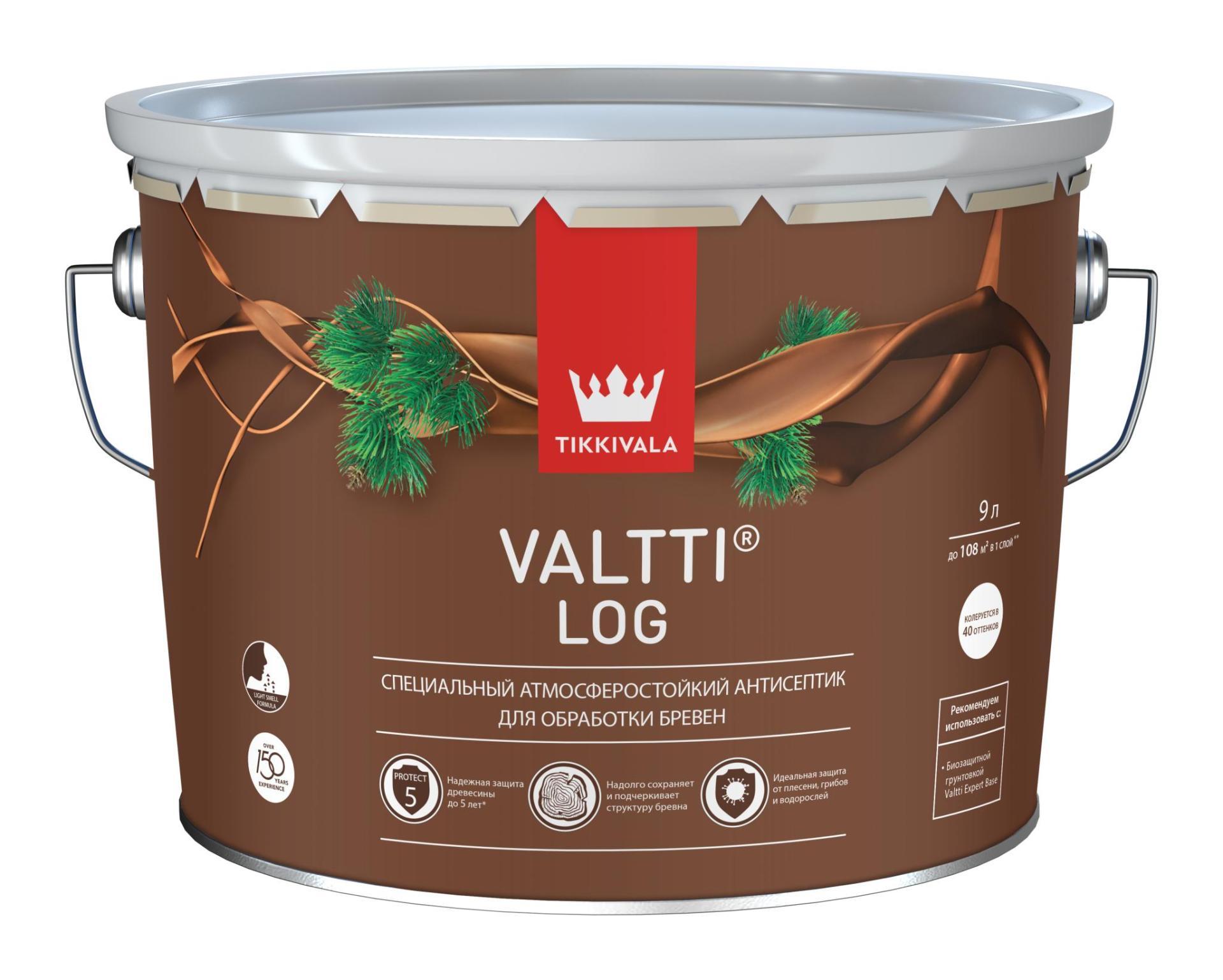 фото Антисептик Valtti Log EC 9л Tikkurila