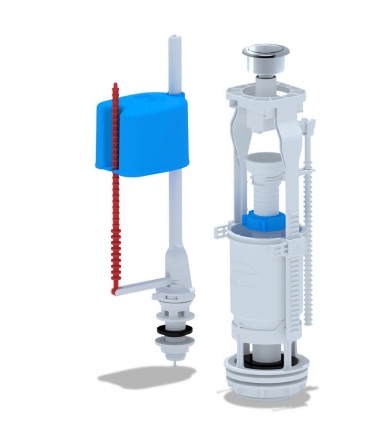 фото Арматура для унитаза с нижней подводкой G 1/2
